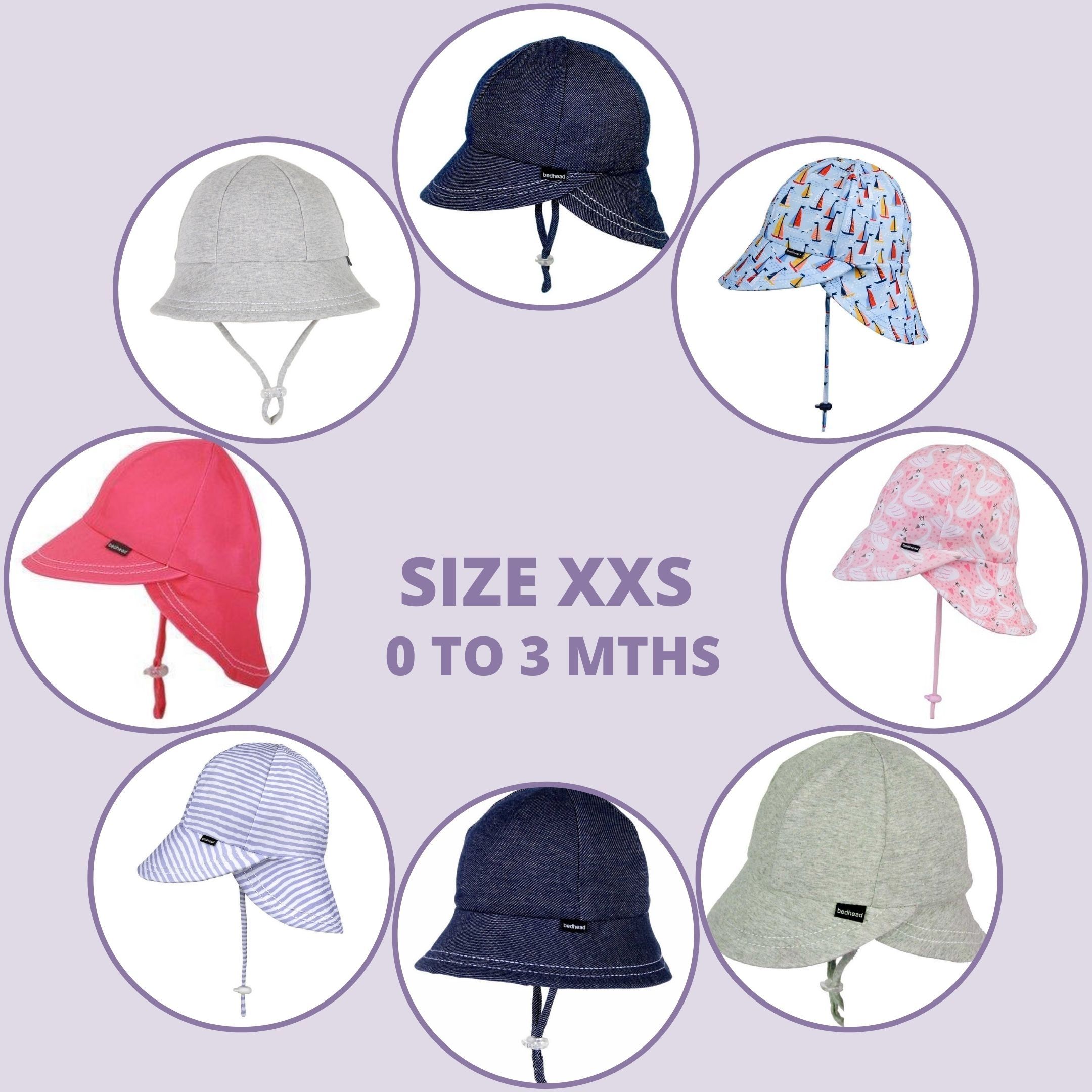 Bedhead - Hats - Size - XXS - 37cm - 0 - 3 Months